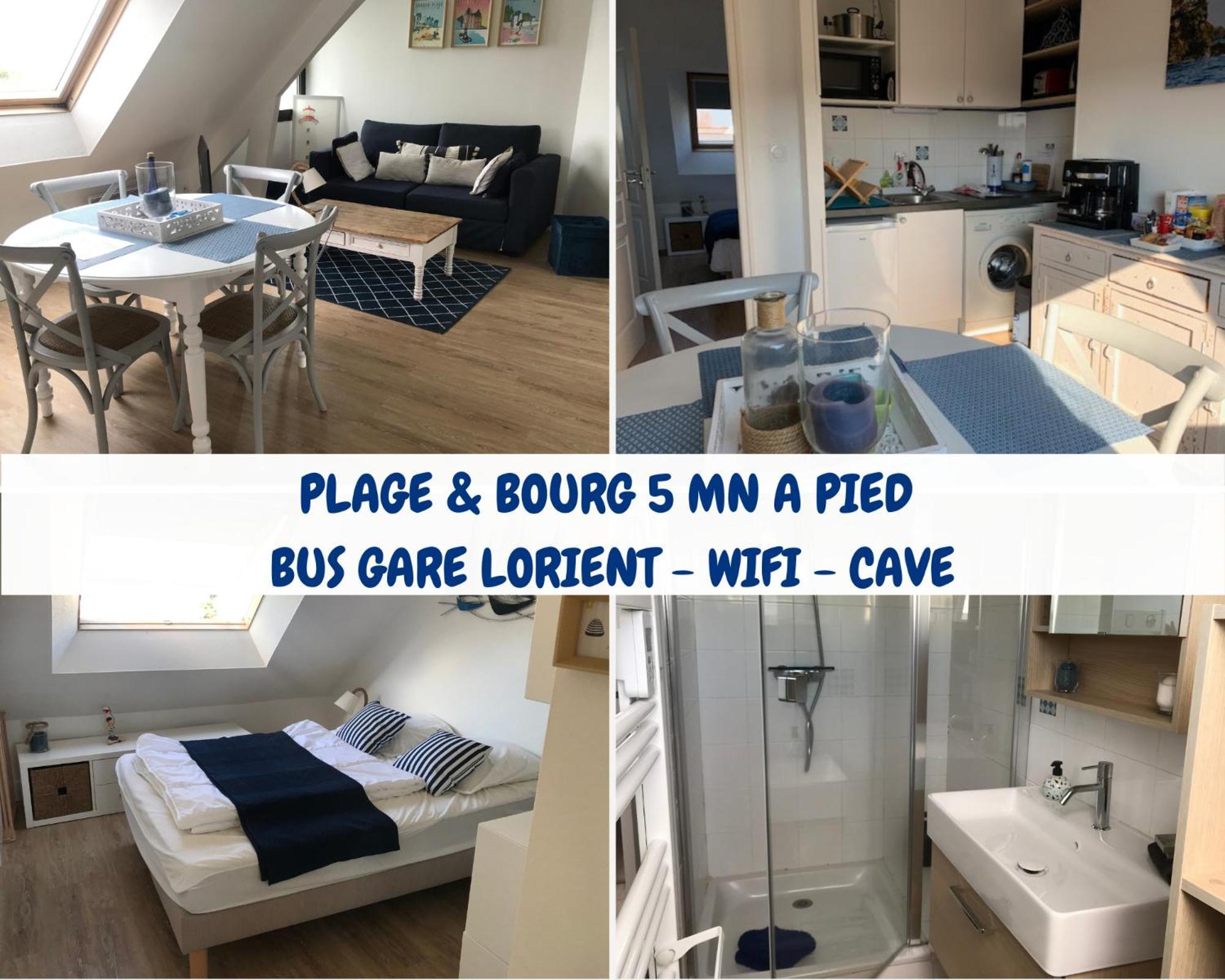 Tout A Pied ! T2 25M2 - Parking Prive - Wifi Διαμέρισμα Larmor-Plage Εξωτερικό φωτογραφία
